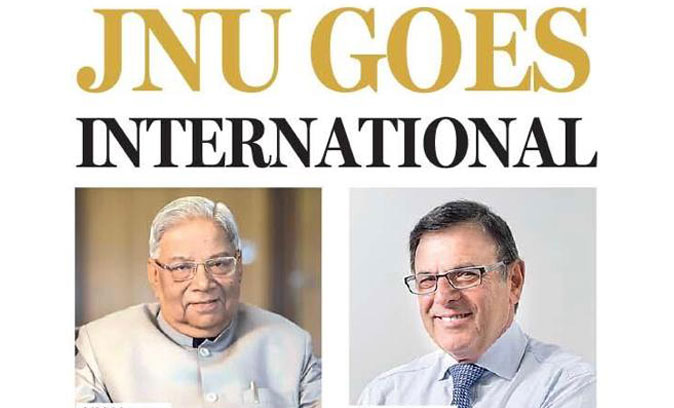 JNU Goes International