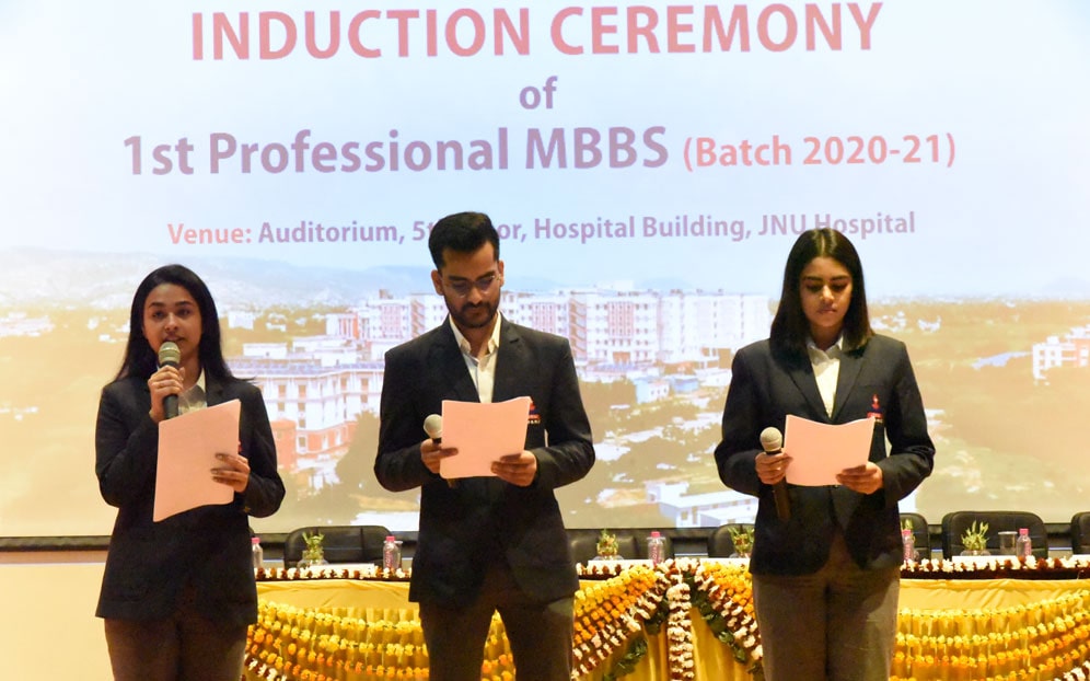  Induction Ceremony of MBBS Batch 2021